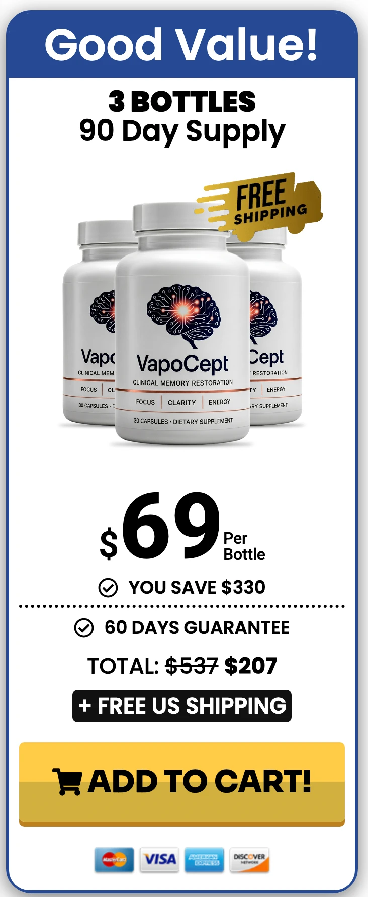 VapoCept 3 bottles